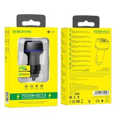 Borofone BZ14 АЗУ-адаптер з 2 USB (Чорний)